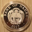 ŚWIĘTY MIKOŁAJ  3 D - 10 DOLLARS 2017 NAURU ( NAOERO ) 
