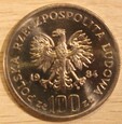 100 złotych 1984  WINCENTY WITOS - MENNICZA 