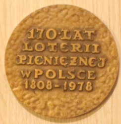 170 LAT LOTERII PIENIĘŻNEJ W POLSCE  1808 - 1978 