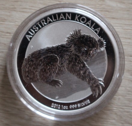 1 $ AUSTRALIA  2012   KOALA   MENNICZA 1 OZ 