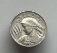 Moneta srebrna II RP 2 złote z 1925r. Bardzo ładna