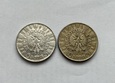 Monety srebrne II RP 5 złotych Piłsudski 1936r 2 szt