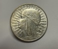 Monety srebrne  II RP 10 złotych Polonia z 1933r. Ładna