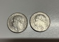 Monety srebrne II RP 5 zł Polonia 2 szt.
