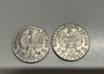 Monety srebrne II RP 5 zł Polonia 2 szt.