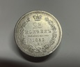 Moneta srebrna Rosja 25 kopiejek 1852r