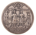 Polska, Medal Przemysław II Seria Królewska Ag