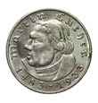 Niemcy. III Rzesza, 2 Reichsmark 1933 E Luther Ag