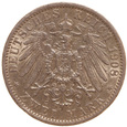 Niemcy. Kaiserreich, Prusy, 2 Marki 1908 Wilhelm II Ag