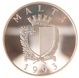 Malta, 5 Liri 1993 Fregaty Marynistyka Ag