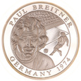 Liberia, 10 Dollars 2006 Piłka Nożna Niemcy Paul Breitner