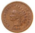 USA, 1 Cent 1869 Indianin