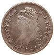 USA, 50 Centów 1810 Capped Bust Ag