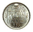 Szwajcaria, 5 Franków 1936 Fundusz Uzbrojenia Konfederacji Ag