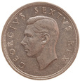 RPA, 5 shillings 1950 Jerzy VI Ag