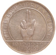 Weimar, 3 Reichsmark 1929 G Verfassung