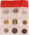 Watykan, Zestaw 9 monet Mieszany 