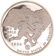 Uganda, 10 000 Shilling 1994 Mundial Piłka Nożna Ag