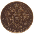 Austria, 3 Krajcary 1847 A Ferdynand I Ag