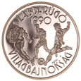 Węgry, 500 Forint 1988 Mundial Piłka Nożna Ag