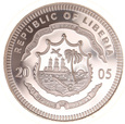 Liberia, 10 Dollars 2006 Piłka Nożna Mundial