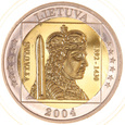 Litwa, 2 Euro 2004 Essai Bimetal