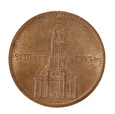 Niemcy. III Rzesza, 5 Reichsmark 1934 A Wieża z Datą Ag