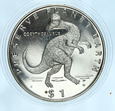 Liberia, 1 Dolar 1993 Corythosaurus Ochrona planety Ziemia