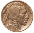 USA, 5 Centów 1936 Indianin