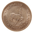 RPA, 5 shillings 1948 Jerzy VI Ag