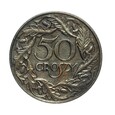 Generalna Gubernia,  50 Groszy 1938 Znak Mennicy