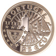 Portugalia, 25 Ecu 1994 Manueli Fregata Marynistyka Ag