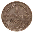 Nassau, 1 Kreuzer 1833 Wilhelm Ag