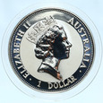 Australia, 1 Dolar 1993 Kookaburra 1 Oz Ag 999