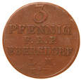 Reuss Ebersdorg, 3 Pfennige 1812 Heinrich
