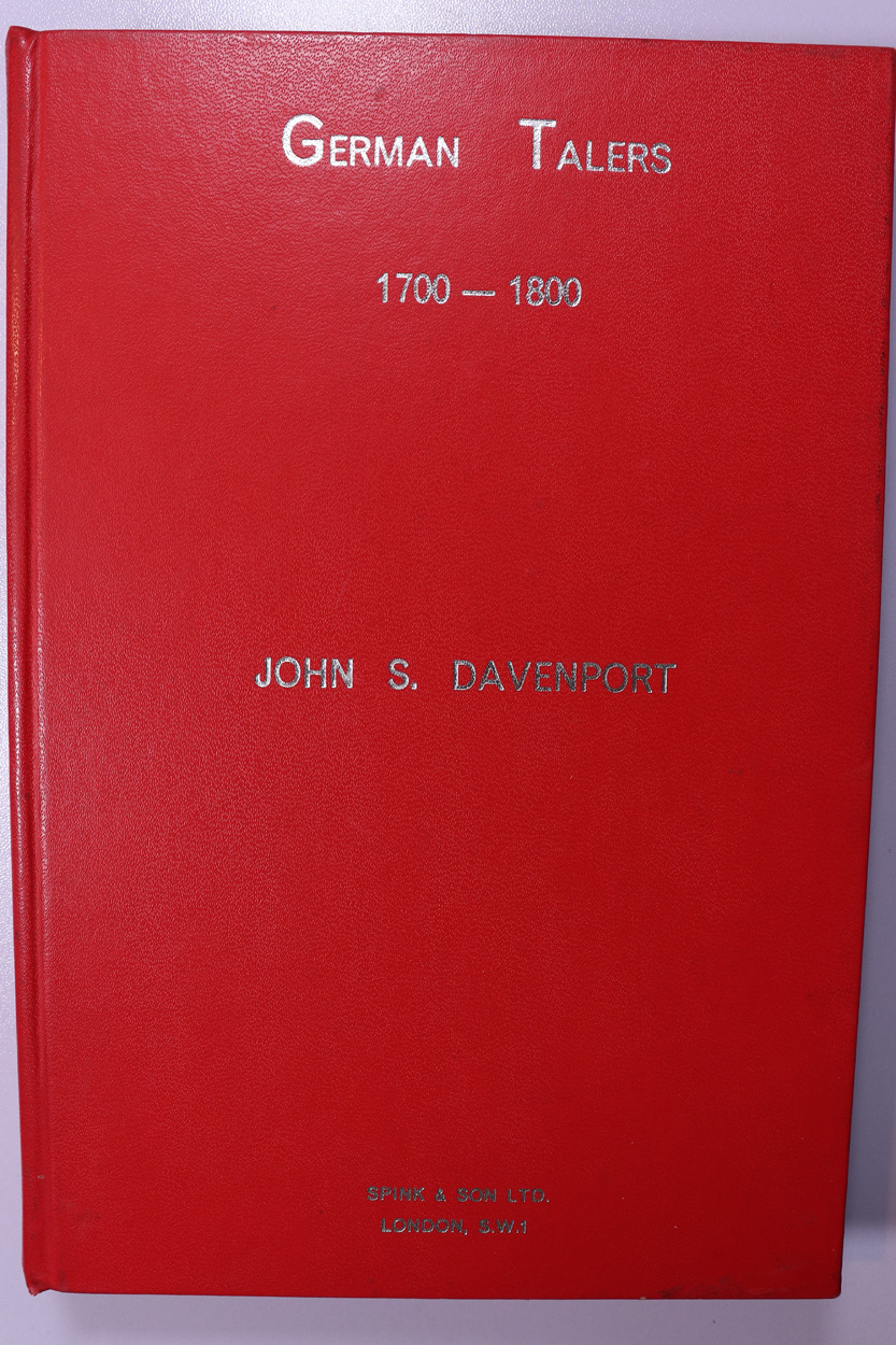 John S. Davenport, German Talers 1700 - 1800