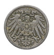 Niemcy. Kaiserreich, 5 Pfennig 1891 E Rzadka