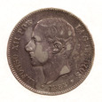 Hiszpania, 5 Pesetas 1885 Alfonso XIII Ag