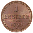 Austria, Krajcar 1851 A