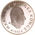 Norwegia, 100 Koron 1992 Skoki Narciarskie Ag 1 Oz