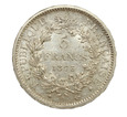 Francja, 5 Franków 1873 Trzecia Republika Ag