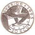 Szwecja, 20 Ecu 1995 Karol Lineusz Ag