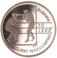 Albania, 10 Leków 1992 Olimpiada Boks Sport Ag
