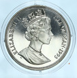 Isle of Man, 1 Crown 1993 Diplodok Ochrona Planety Ziemia