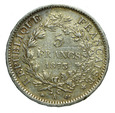 Francja, 5 Franków 1873 Herkules Ag