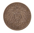 Niemcy. Kaiserreich, Saksonia, 2 Marki 1904 Georg Pośmiertna Ag
