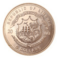 Liberia, 5 Dollars 2000 Zjednoczenie Niemiec Miedzionikiel
