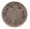 Francja, 5 Franków 1870 Napoleon III Ag