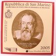San Marino, 2 Euro 2005 Galileo Galilei  REZERWACJA!