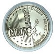 Belgia, 500 Franków 1999 Bruksela - Europejska Stolica Ag PROOF